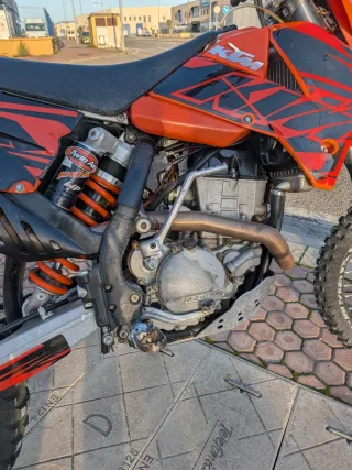 Moto enduro KTM 250 exc-f