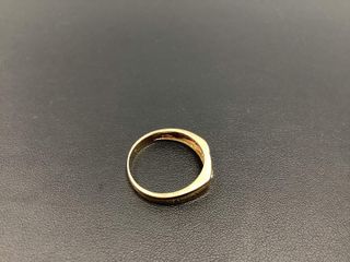 anillo oro 14k con piedra