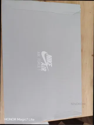 Nike Air Force 1 Talla 40.5 Negro