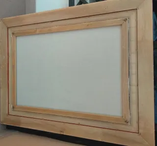 Quadro floreale dipinto a mano