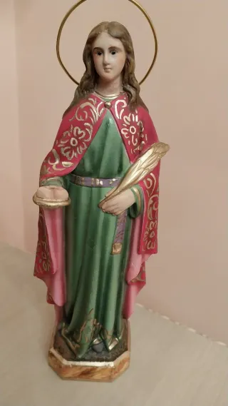 Figura Santa Águeda 21cm