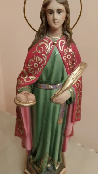 Figura Santa Águeda 21cm