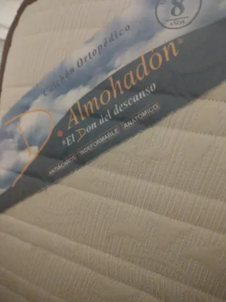 Colchón Ortopédico 105x190 cm 20 cm de ancho