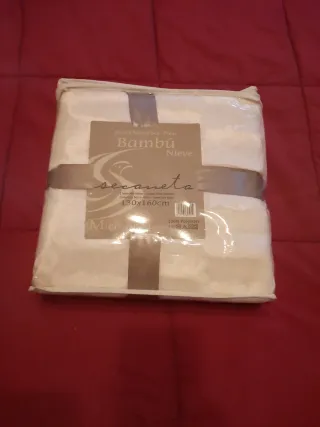 Manta Polar Microfibra Bambú Nieve secaneta