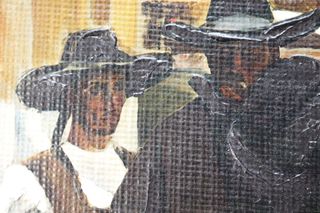 Cuadro reproducción de “Tipos de Ávila” de Sorolla.