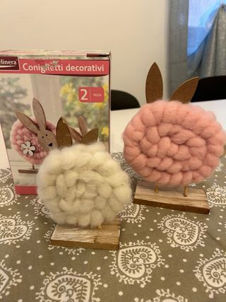 Decorazioni coniglietti Mellinera
