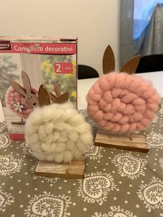 Decorazioni coniglietti Mellinera