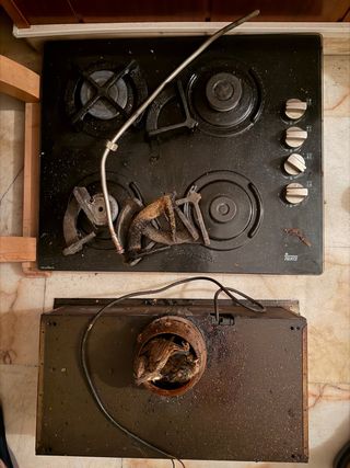 Cocina de gas butano