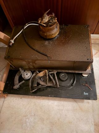 Cocina de gas butano