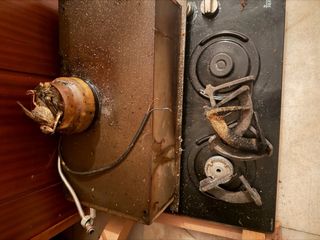 Cocina de gas butano