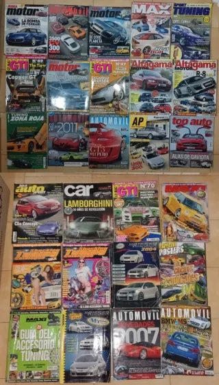 +260 revistas de tunning (lote)