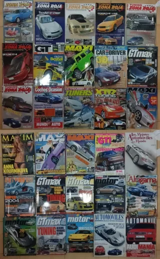 +260 revistas de tunning (lote)