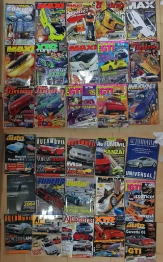 +260 revistas de tunning (lote)