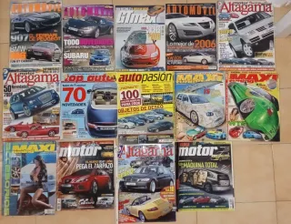 +260 revistas de tunning (lote)