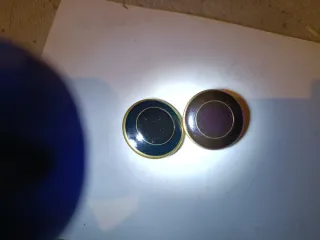 Pendientes Vintage Negros y Dorados