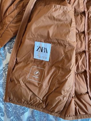 Abrigo  Zara marrón nuevo sin etiqueta