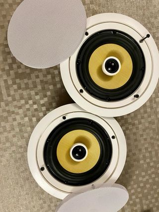 2 Altavoces Techo Audibax KA06 Blanco 6.5 60W (2u)