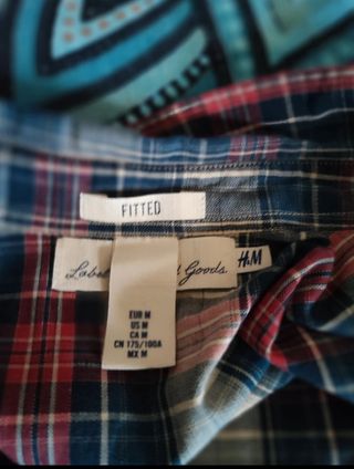Camicia a quadri H&M Uomo Taglia M