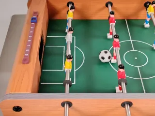 Futbolín de madera mini