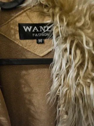 Cappotto Wanz beige con pelliccia M.