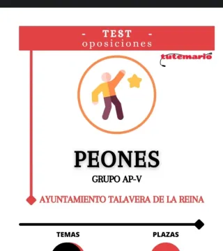 Temario oposiciones Peon ayuntamiento Talavera