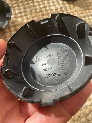 Tapas llantas chapa Renault