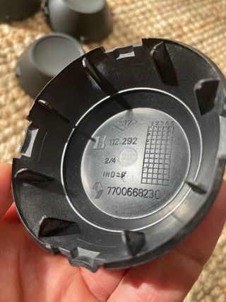 Tapas llantas chapa Renault