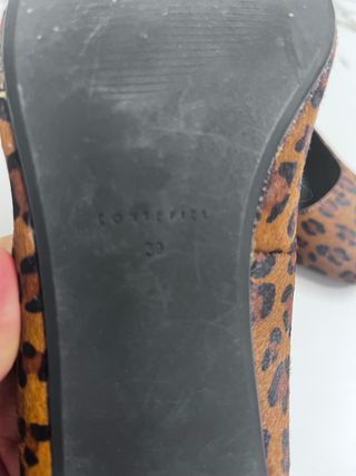 Zapatos Salón Animal Print Talla 40