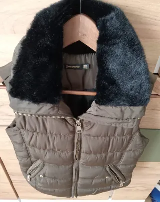 Chaleco cuello pelo.ENVÍO