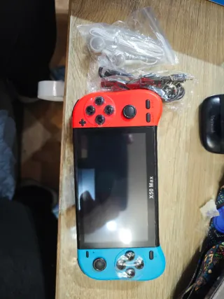 Videoconsola X50 Max Azul/Rojo