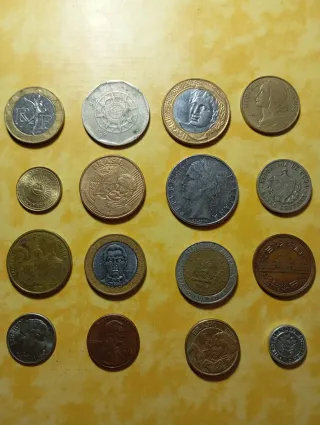 Colección monedas del mundo