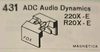 Aguja Tocadiscos Reulo ADC 220 Diamante