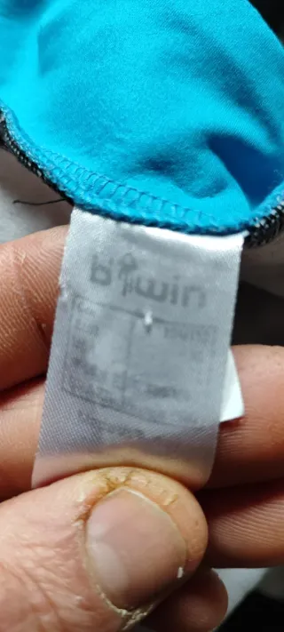 Chaqueta Ciclismo Negra y Azul