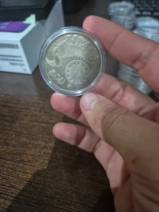Moneda 5 Euro Plata 1997