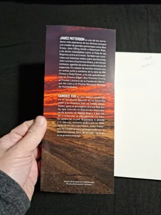 James Patterson y Candice Fox. Nunca jamás