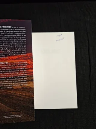 James Patterson y Candice Fox. Nunca jamás