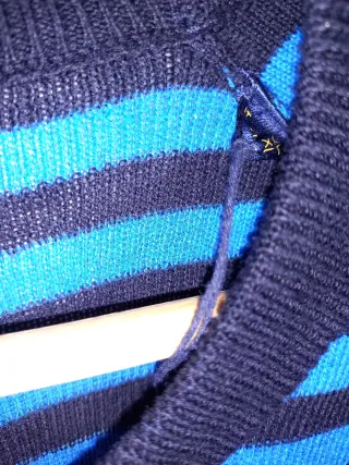 Jersey OVS rayas azul y negro