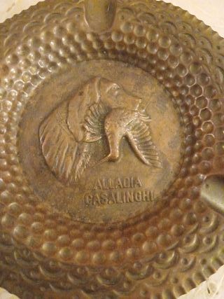 Posacenere in rame per collezionisti