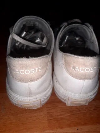 Zapatillas Lacoste Blancas Talla 39