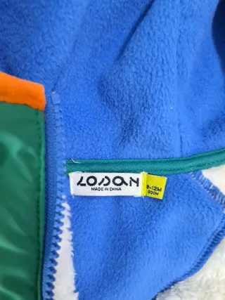 Giubbotto neonato con cappuccio