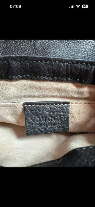 Borsa Gucci 1973 Pelle Nera