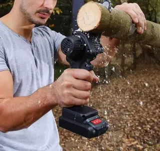 Mini motosega a batteria elettrica 48V 2 batterie