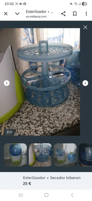 Esterilizador y Secador de biberones