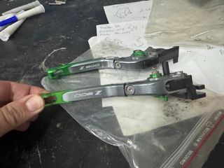 Manetas Kawasaki Z900 K-750 CNC Aluminio