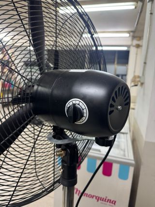 Ventilador Industrial HJM Negro