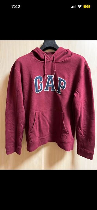 Sudadera Gap Roja con Logo