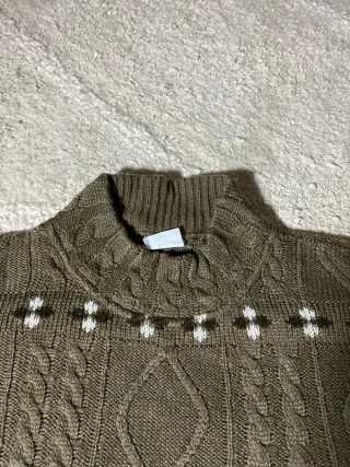 Jersey vintage marrón 90s