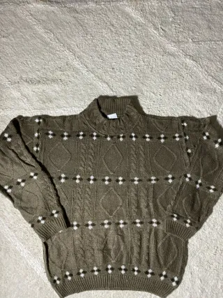 Jersey vintage marrón 90s