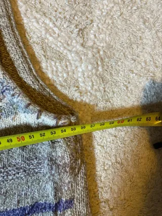 Chaleco Rodes Punto Retro 90s Multicolor