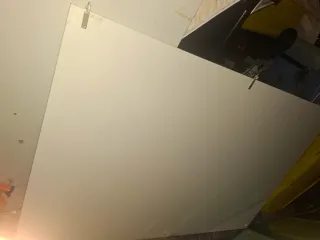 Espejo grande de cristal y metal